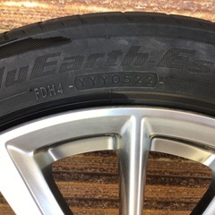 スバル　インプレッサ　レガシー　ヨコハマブルーアース　17インチ　205/50 純正ホイールセットの画像