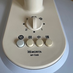 MORITA2010年製扇風機の画像