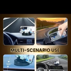スマホ 車載ホルダー カーマウント スマホスタンドの画像