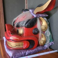大きな獅子頭の画像