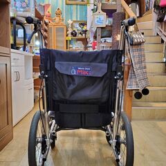 MIKI  車椅子 (低床タイプ) 車いす 介助用 介護用 折りたたみ式 アルミフレーム RXC-1Lo オレンジ■買取帝国 朝霞店の画像