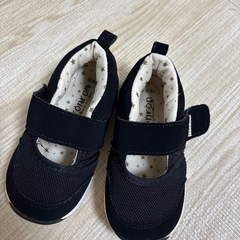 黒シューズ(16cm)入学式などに！の画像