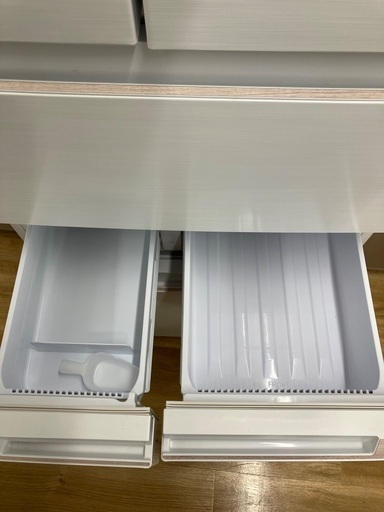 【安心1年保証付き】 SHARP 6ドア冷蔵庫　SJ-MF50J-W
