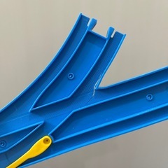 プラレール ターンアウトレール　L×2本の画像