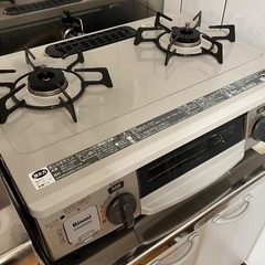 2口ガステーブル 2018年購入 使用歴3年　(新丸子/取りに来てくれる方限定)の画像