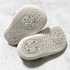 13cm IFME イフミー ベビーシューズ メッシュ 星 の画像
