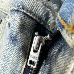 ANCELLM REMAKE SELVEDGE TAPERED 5P DENIMの画像