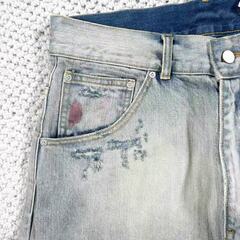 ANCELLM REMAKE SELVEDGE TAPERED 5P DENIMの画像