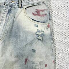 ANCELLM REMAKE SELVEDGE TAPERED 5P DENIMの画像
