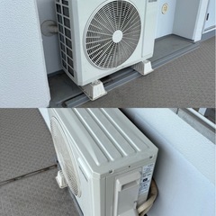 ［前払い］アイリスオーヤマ エアコン 6畳用 ルームエアコン 2.2kW 温度表示あり タイマー 内部清掃機能 本体 室外機 リモコンセット 2023年モデルの画像