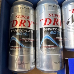 アサヒスーパードライビールの画像