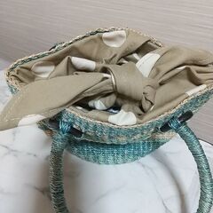 夏にお勧めカゴ風バッグの画像