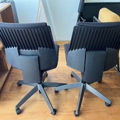 2台セット ジロフレックス giroflex 63 肘なし  ハイバックオフィスチェアの画像