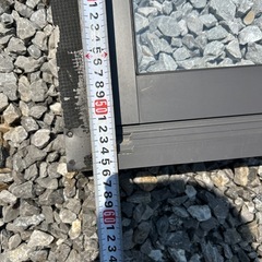 窓　サッシ　枠あり　網戸あり　diyの画像