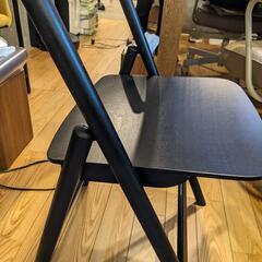 IKEA RÅVAROR（ローヴァロル）折りたたみチェア 2脚の画像