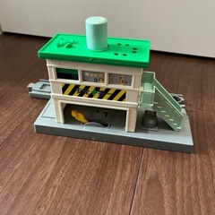 プラレール　信号所　当時物 レトロ　欠品ありの画像
