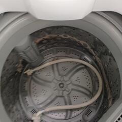 【ドリーム尾浜店】6.0kg洗濯機　アイリスオーヤマ　IAM-T602E　2021年製　WH　高さ（H)92×幅（W)55.5×奥行(D)52cmの画像