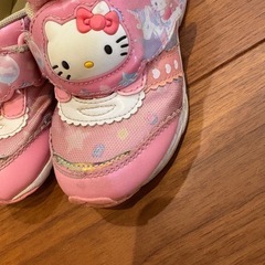 ムーンスター　ハローキティ　キティちゃん　ピンク　スニーカの画像