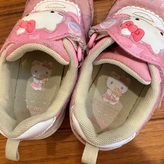 ムーンスター　ハローキティ　キティちゃん　ピンク　スニーカの画像