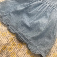 80cm デニムワンピースの画像