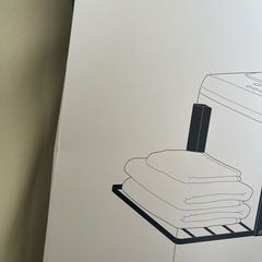 美品 tower マグネット 洗濯機 ラック 折り畳み山崎実業の画像