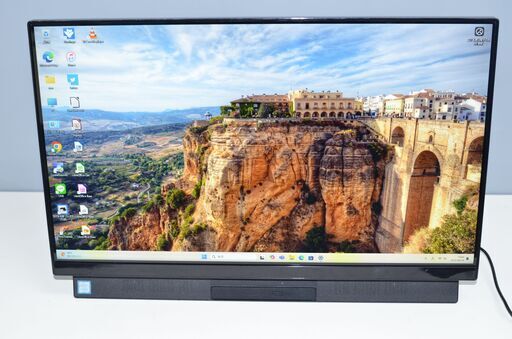 中古良品一体型パソコン Windows11+office NEC DA770/M Core i7-8565U/爆速SSD512GB+HDD1TB/メモリ8GB/DVDマルチ/23.8インチ/webカメラ