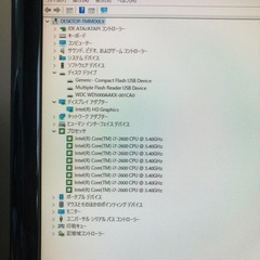 i7搭載デスク/win10,M8G,HD500Gの画像