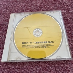 中販紅　【Week】阪神タイガース　DVD 5本／CD2003年　1枚　現状渡し　08-14-06の画像
