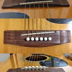 YAMAHA FG-200J ヤマハ 黒ラベル アコースティックギター アコギの画像