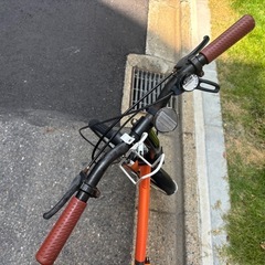 折りたたみ自転車の画像