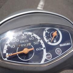 スズキ　レッツ４Ｇ シルバー　自賠責付きの画像