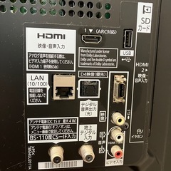 【ジャンク】パナソニック　テレビ　32型の画像