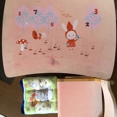 幼児机（キッズ）＋椅子の画像