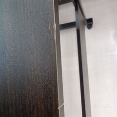 リユースのサカイ栃木店★ジモティ割あり★  テーブル ブラック W80×D40.5×H72 クリーニング済み TC10220の画像