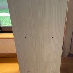 中古　カインズ 3段ホワイトシェルフの画像