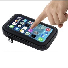 【新品】　自転車用　防水スマホホルダー　ミニサイズの画像