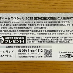 三井グリーンランド花火物語2025の画像