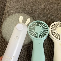 ハンディファン　3個　　ミストファン1個
の画像