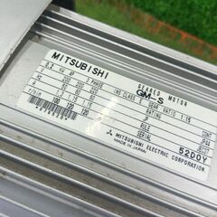 三菱 GM-S モーター　200V【野田愛宕店】【店頭取引限定】【中古】管理番号：IT6CFPU3QL0Kの画像