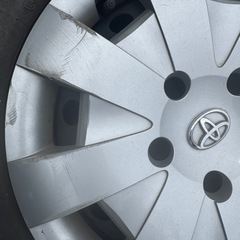 195/65r15トヨタ　夏タイヤ4本
　ホイールセットの画像