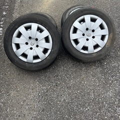 195/65r15トヨタ　夏タイヤ4本
　ホイールセットの画像