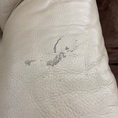 IDC   1人掛けソファー　アイボリー　程度Cの画像