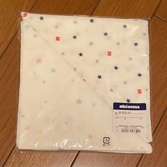 【新品未開封】ミキハウス　ガーゼハンカチ　ベビーの画像