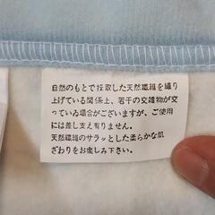 綿毛布 Earth Bird 京都西川 ペイズリー柄ブルー系の画像