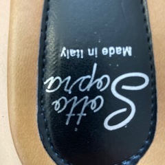 革製サンダル（MADE in Italy）サイズ38の画像