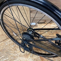 HM　28インチ 自転車 7段切り替え シティサイクルの画像