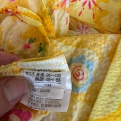 浴衣　95〜105 女の子　セパレートの画像