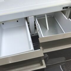 nt250814-001Z 日立ノンフロン冷凍冷蔵庫 R-S42YM 2009年製 HITACHI 冷蔵庫 動作OK 中古現状品の画像