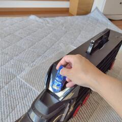 トミカなどを収納できる　トラック型ケースの画像