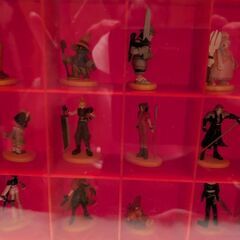コカコーラ　ファイルファンタジーのフィギュアの画像